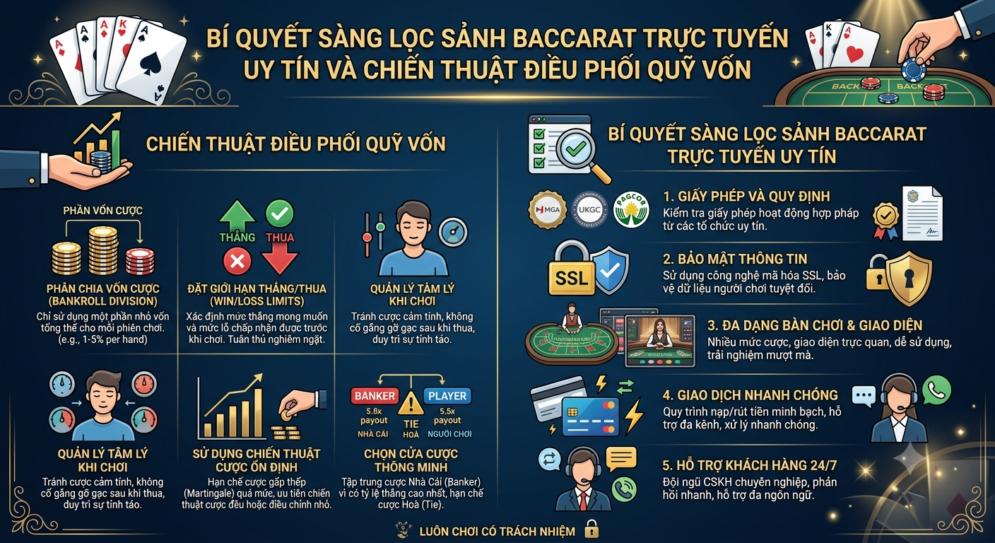 baccarat trực tuyến uy tín
